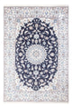Nain Teppich 203x295cm - Perserteppich - dunkelblau