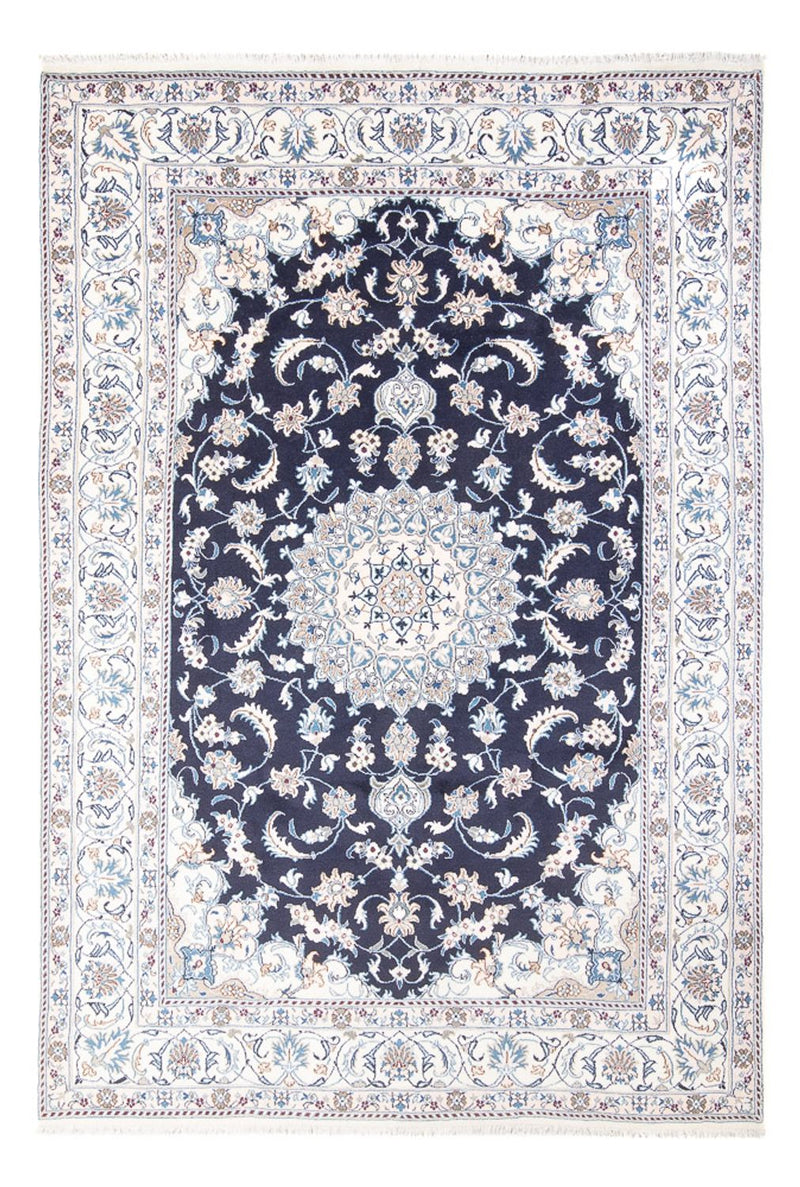 Nain Teppich 203x295cm - Perserteppich - dunkelblau