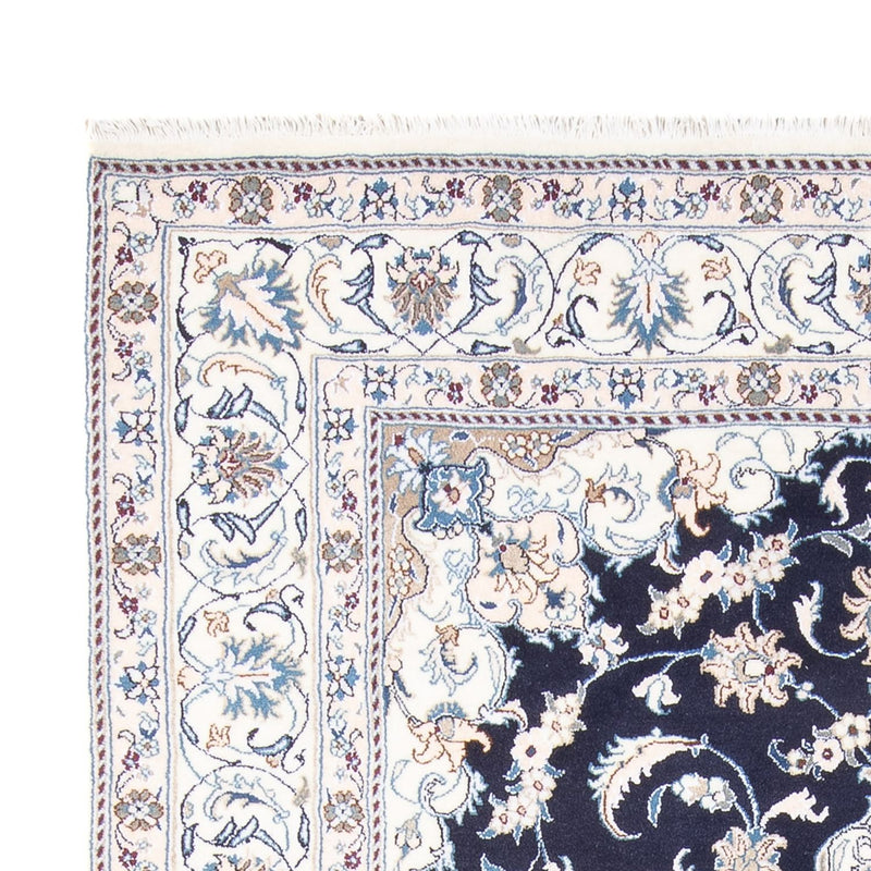 Nain Teppich 203x295cm - Perserteppich - dunkelblau
