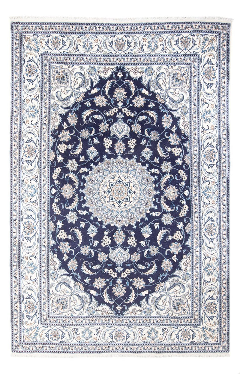 Perserteppich - Nain - 201 x 293 cm - dunkelblau
