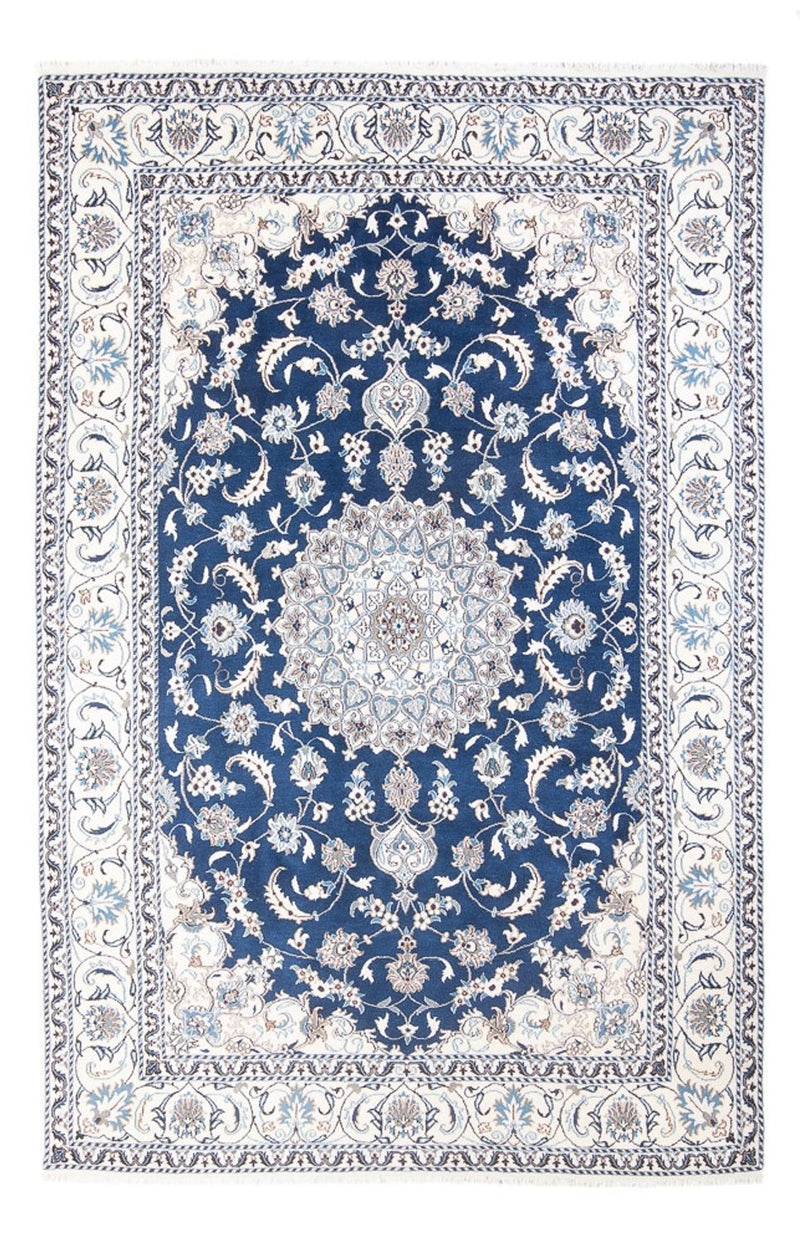 Nain Teppich 192x287cm - Perserteppich - blau
