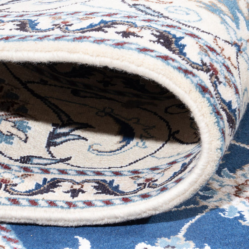 Nain Teppich 192x287cm - Perserteppich - blau