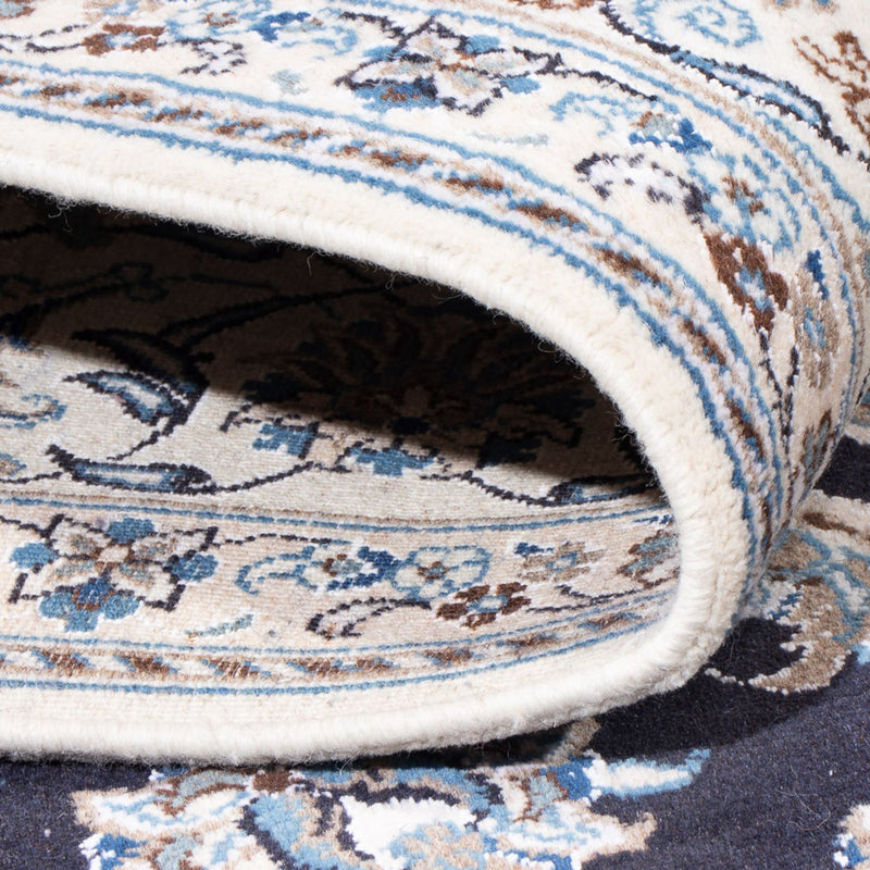 Nain Teppich 191x288cm - Perserteppich - dunkelblau