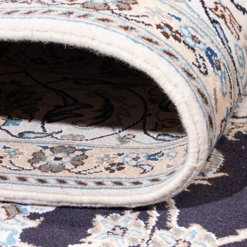 Nain Teppich 193x304cm - Perserteppich - dunkelblau