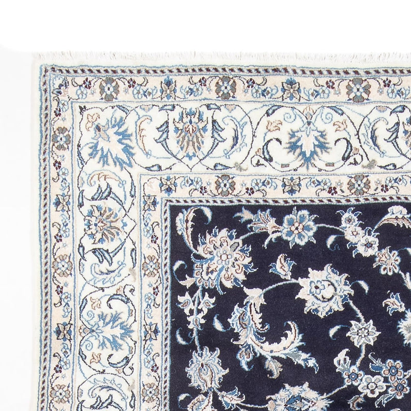 Nain Teppich 198x292cm - Perserteppich - dunkelblau