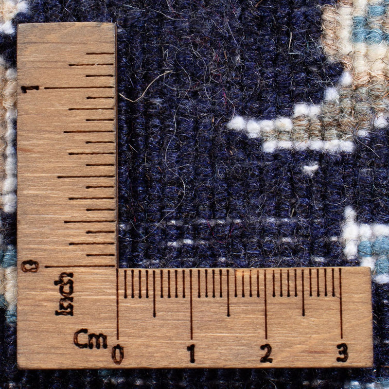 Perserteppich - Nain - Royal - 60 x 90 cm - dunkelblau