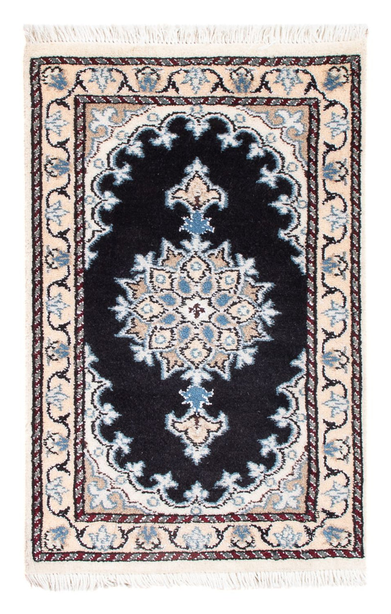 Nain - 9La Teppich 40x60cm - Perserteppich - dunkelblau