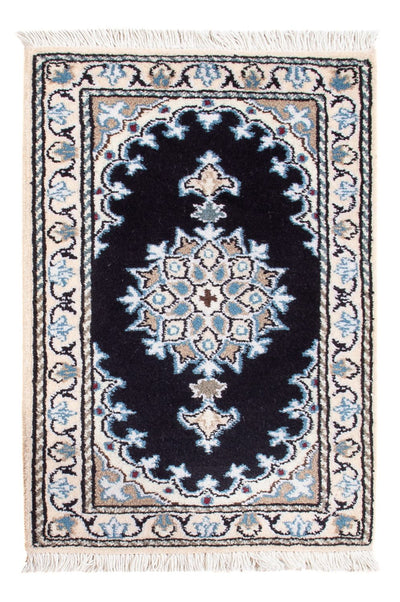 Nain - 9La Teppich 40x60cm - Perserteppich - dunkelblau