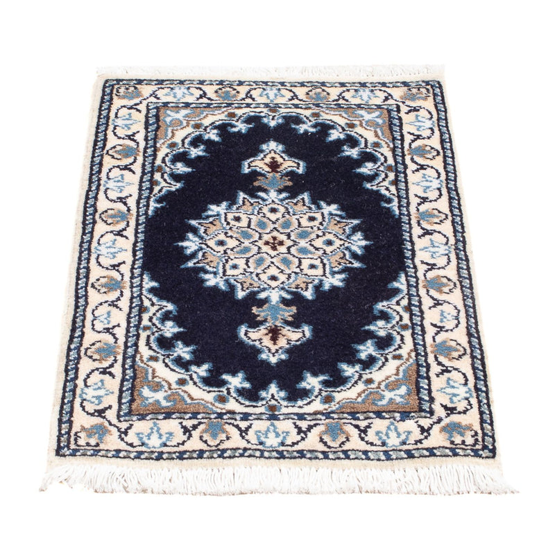 Nain - 9La Teppich 40x60cm - Perserteppich - dunkelblau
