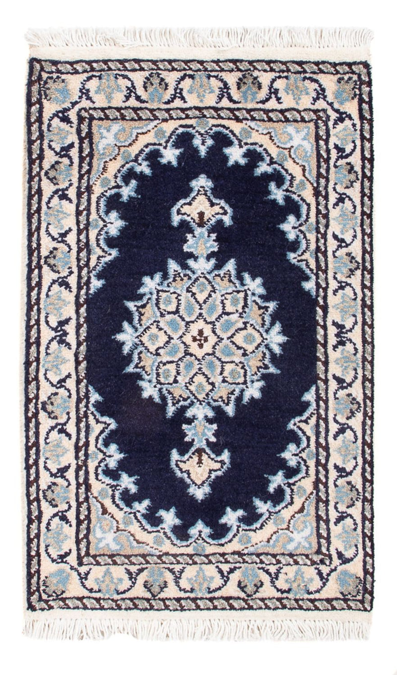 Nain - 9La Teppich 40x60cm - Perserteppich - dunkelblau