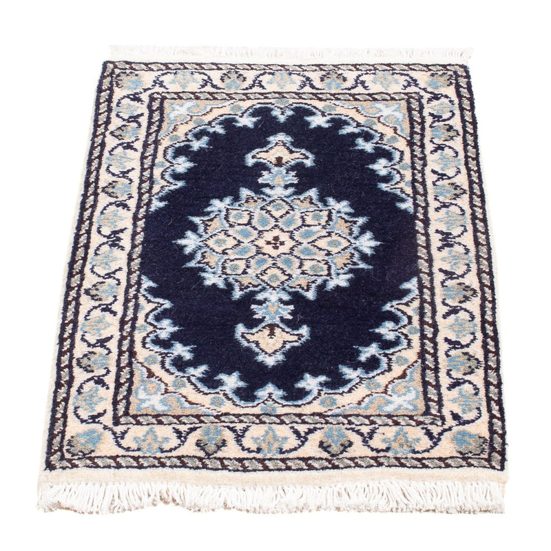 Nain - 9La Teppich 40x60cm - Perserteppich - dunkelblau