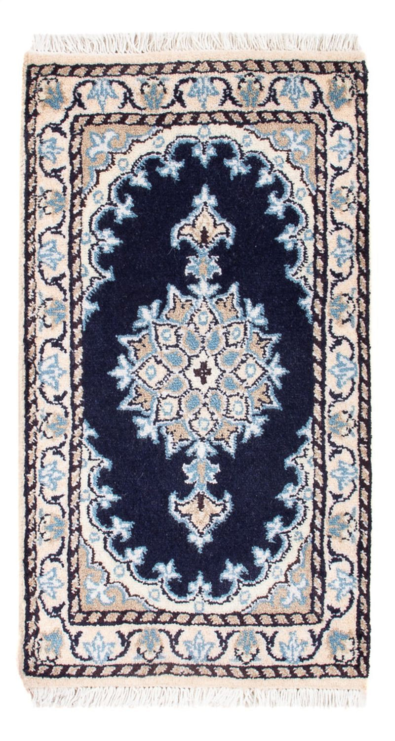 Nain - 9La Teppich 40x60cm - Perserteppich - dunkelblau