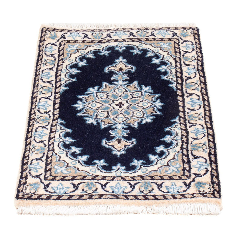 Nain - 9La Teppich 40x60cm - Perserteppich - dunkelblau