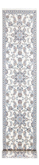 Nain Teppich 80x393cm - Perserteppich - silber