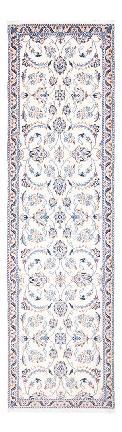 Läufer Perser - Nain - 81 x 292 cm - silber