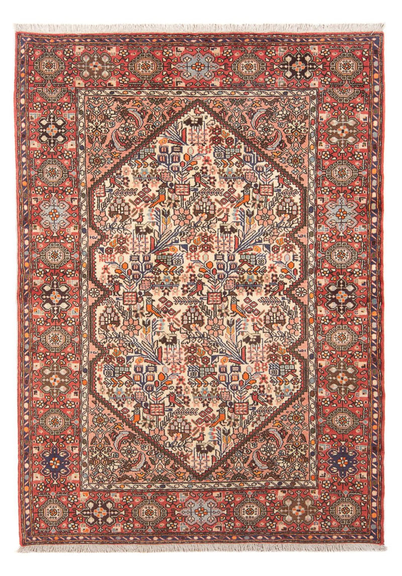 Rudbar Teppich 126x192cm - Perserteppich - beige