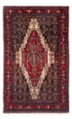 Senneh Teppich 123x188cm - Perserteppich - dunkelblau