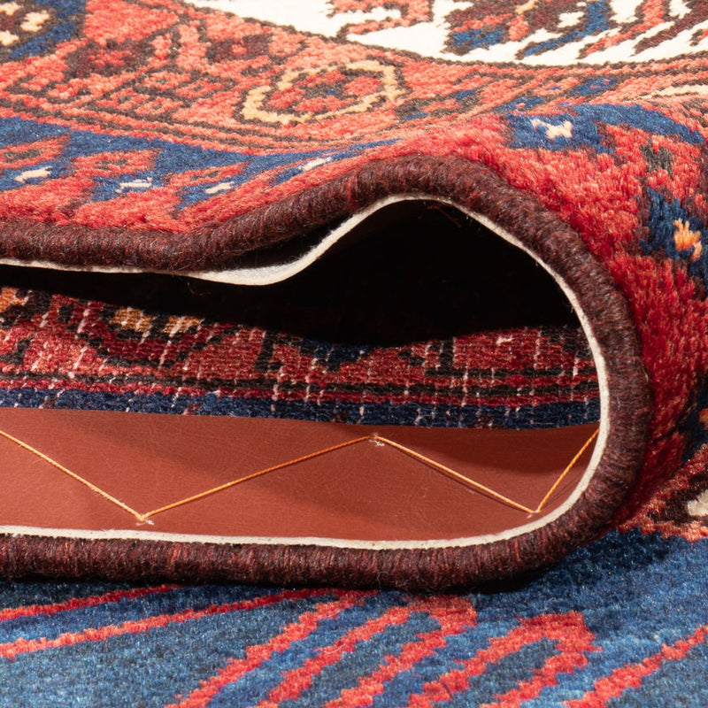 Hamadan Teppich 133x200cm - Perserteppich - blau