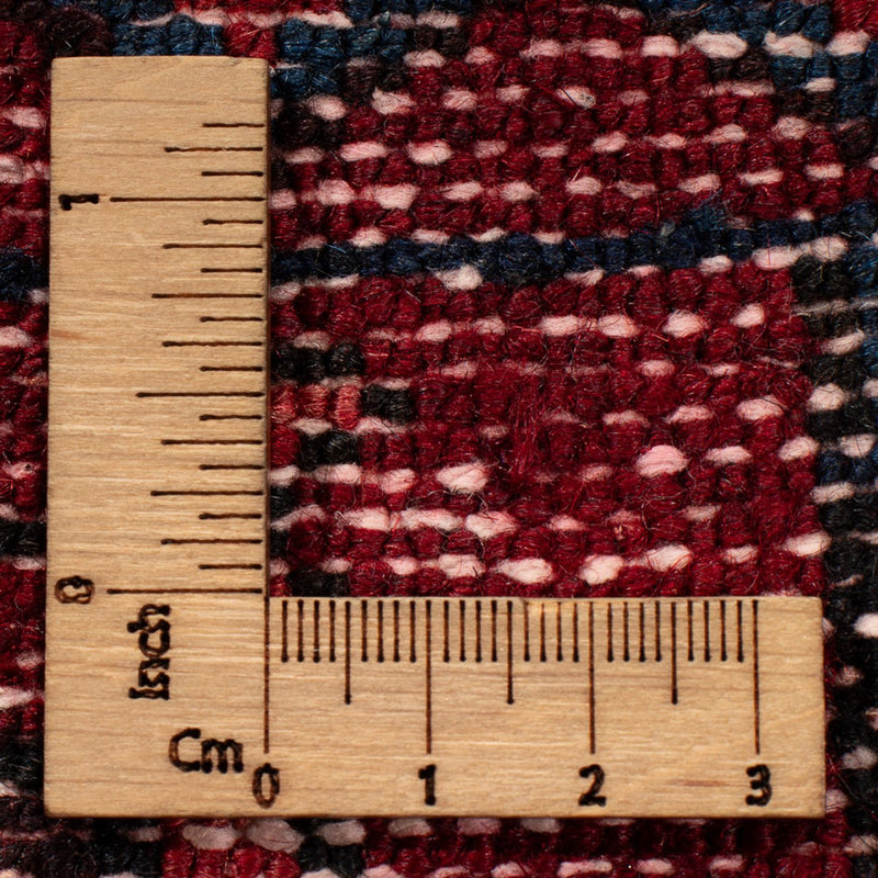 Hamadan Teppich 128x197cm - Perserteppich - dunkelblau