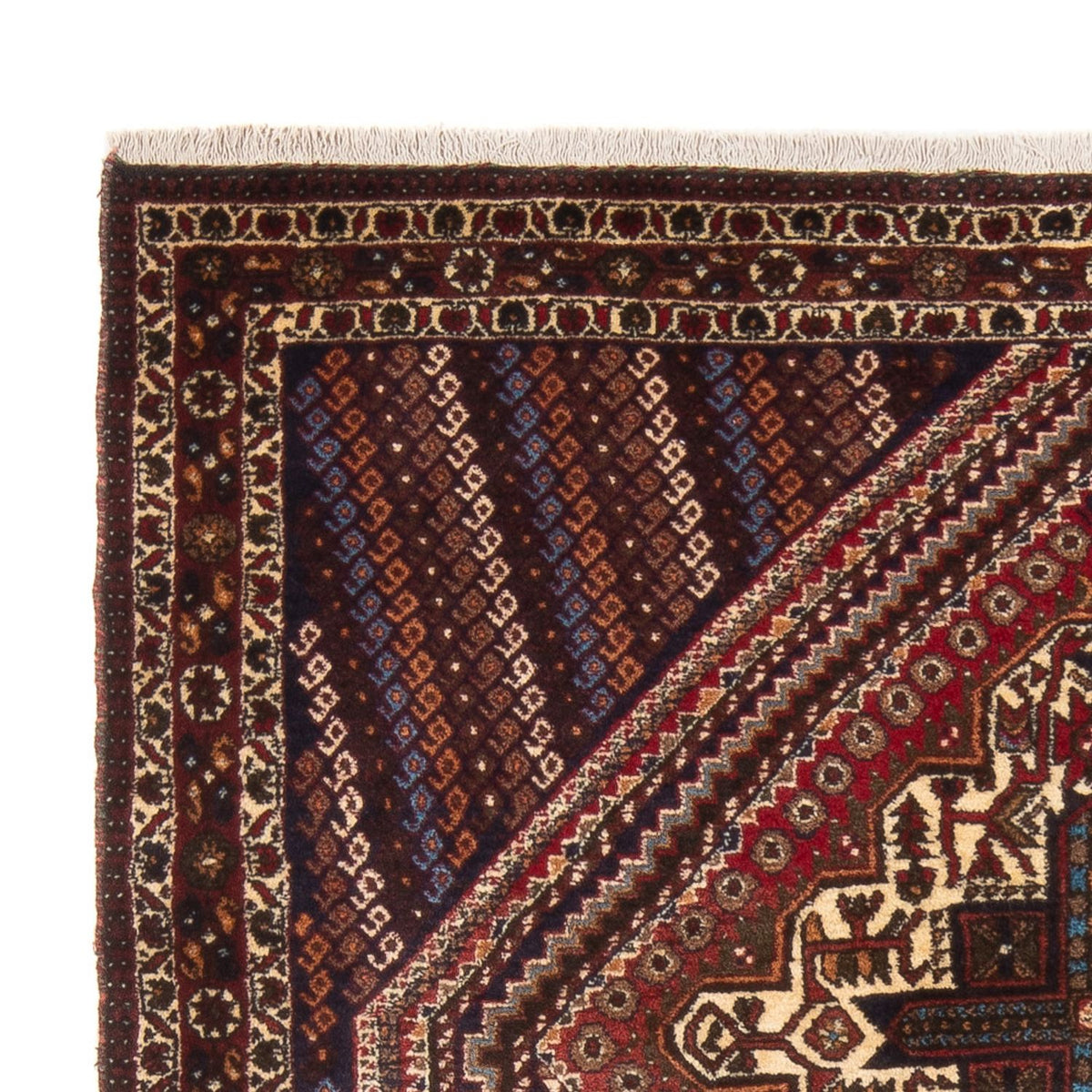 Sharbabak Teppich 138x180cm - Perserteppich - rot