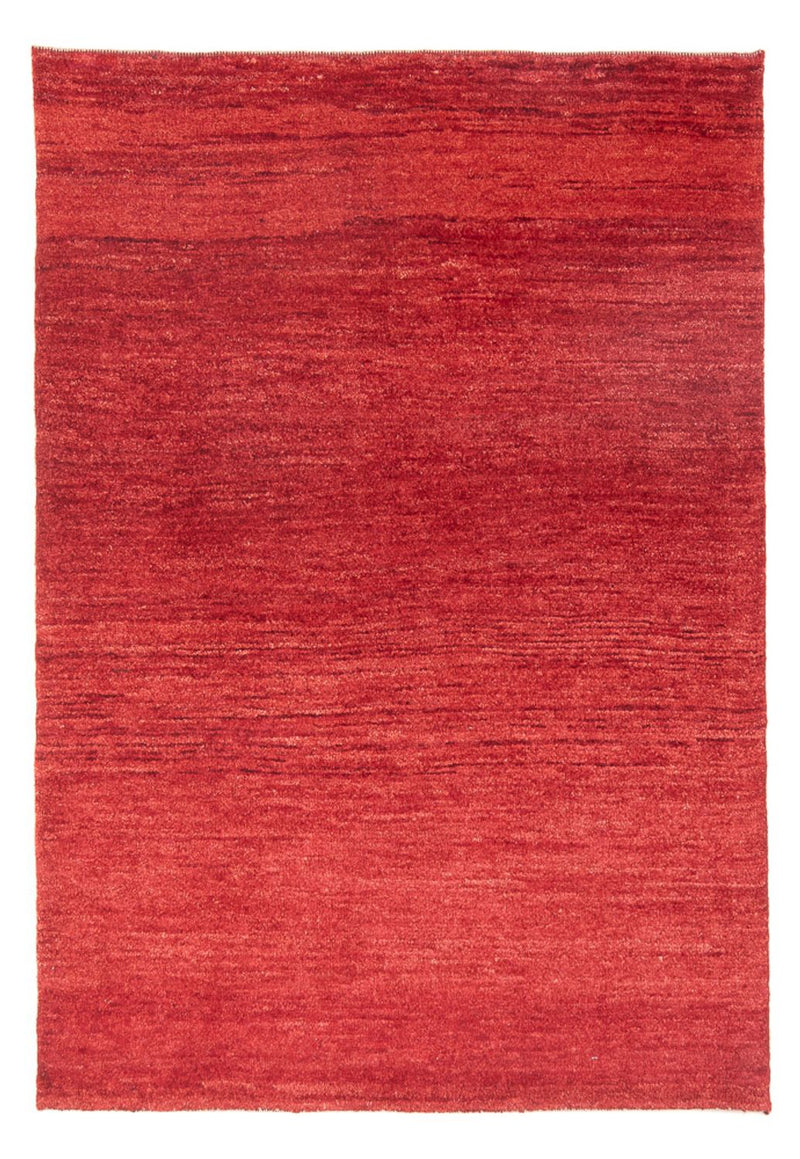Gabbeh Persisch Teppich 115x159cm - Perserteppich Wollteppich - rot