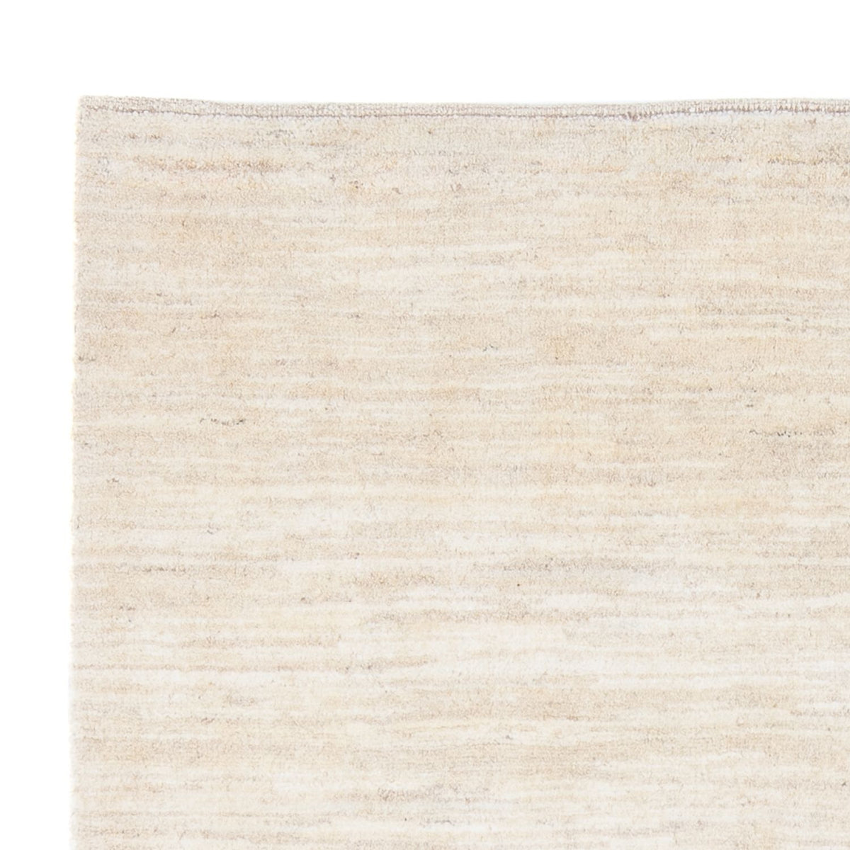 Gabbeh Persisch Teppich 120x171cm - Perserteppich Wollteppich - weiß
