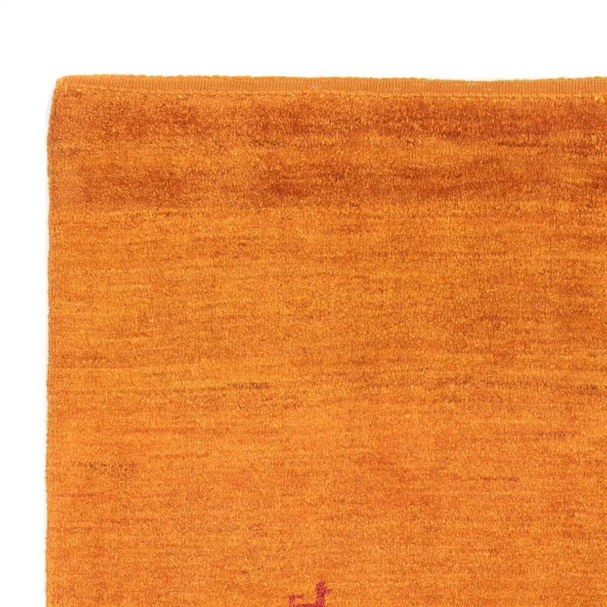 Gabbeh Persisch Teppich 119x175cm - Perserteppich Wollteppich - orange