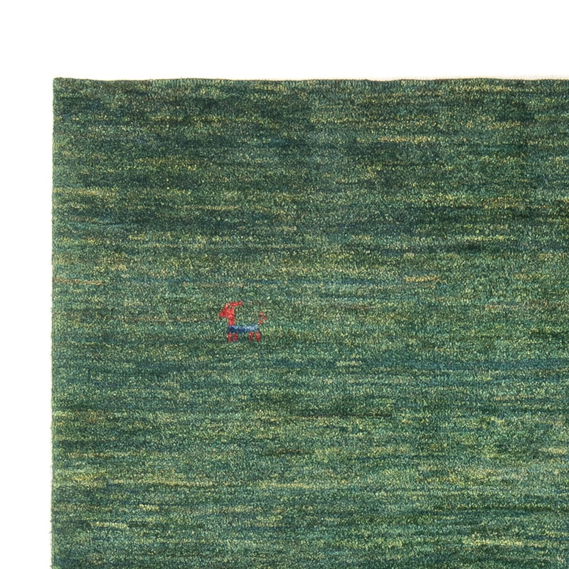 Gabbeh Persisch Teppich 116x182cm - Perserteppich Wollteppich - minzgrün