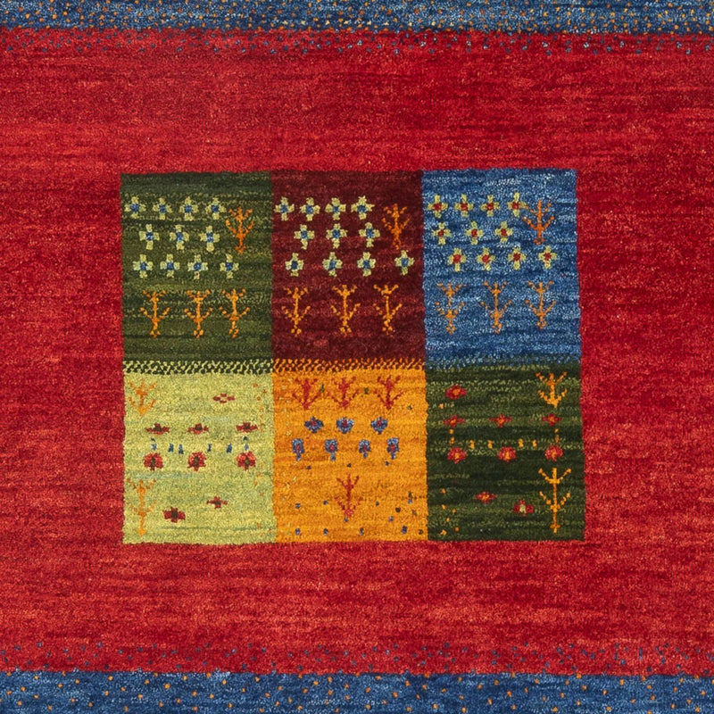 Gabbeh Persisch Teppich 119x178cm - Perserteppich Wollteppich - mehrfarbig