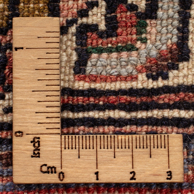 Hamadan Teppich 124x194cm - Perserteppich - rot