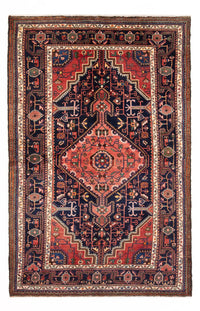 Hamadan Teppich 137x215cm - Perserteppich - dunkelblau – product image