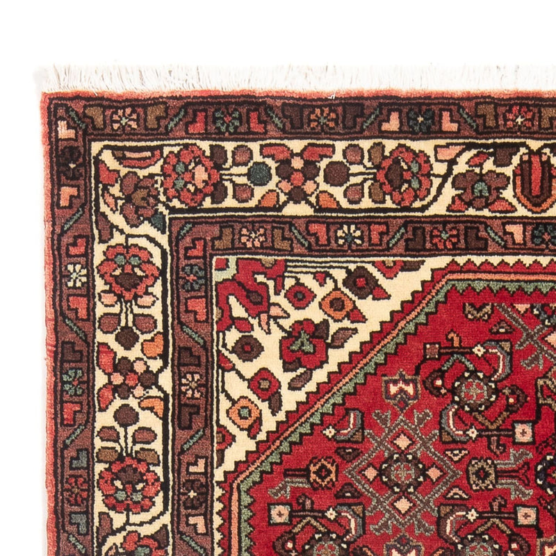 Hamadan Teppich 136x198cm - Perserteppich - rot