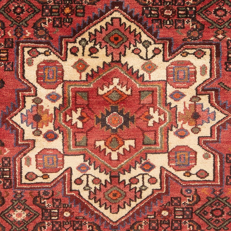 Hamadan Teppich 155x220cm - Perserteppich - rot