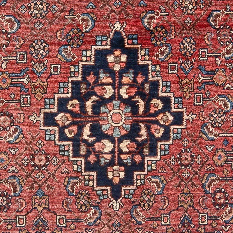 Hamadan Teppich 140x215cm - Perserteppich - rot