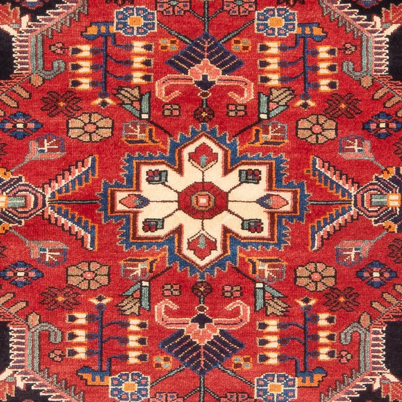 Hamadan Teppich 145x215cm - Perserteppich - rot