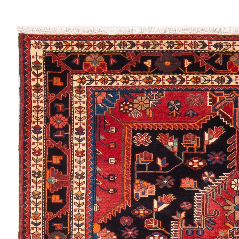 Hamadan Teppich 145x215cm - Perserteppich - rot