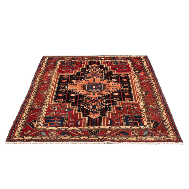 Hamadan Teppich 111x165cm - Perserteppich - dunkelblau