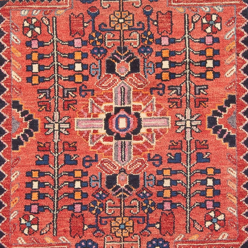Hamadan Teppich 148x248cm - Perserteppich - hellrot
