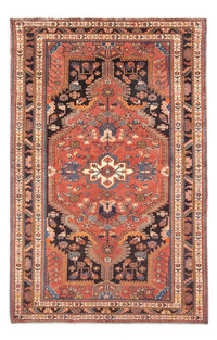 Hamadan Teppich 140x235cm - Perserteppich - hellrot – product image