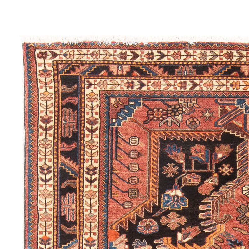 Hamadan Teppich 140x235cm - Perserteppich - hellrot