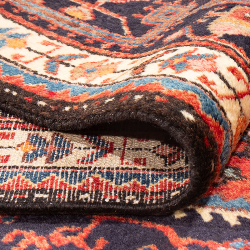 Hamadan Teppich 138x225cm - Perserteppich - hellrot