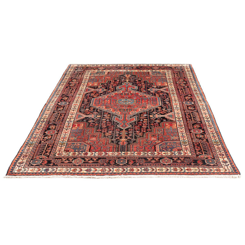 Hamadan Teppich 137x230cm - Perserteppich - hellrot