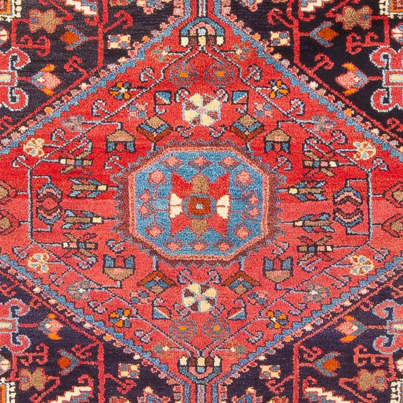 Hamadan Teppich 155x234cm - Perserteppich - hellrot