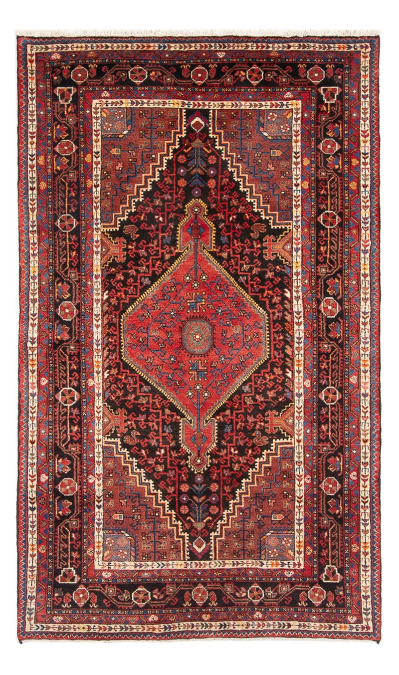 Hamadan Teppich 138x241cm - Perserteppich - rot