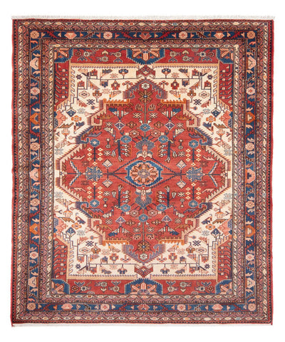 Hamadan Teppich 173x225cm - Perserteppich - rost