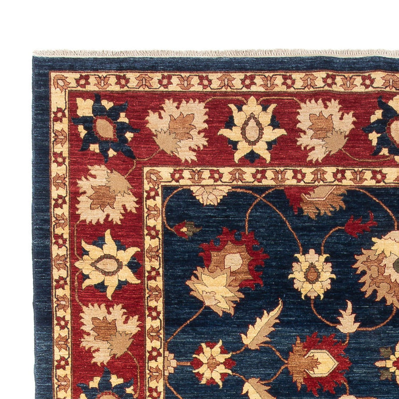 Ziegler Teppich 276x379cm - Orientteppich - dunkelblau