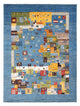 Loribaft Teppich Perser 180x237cm - Orientteppich - mehrfarbig