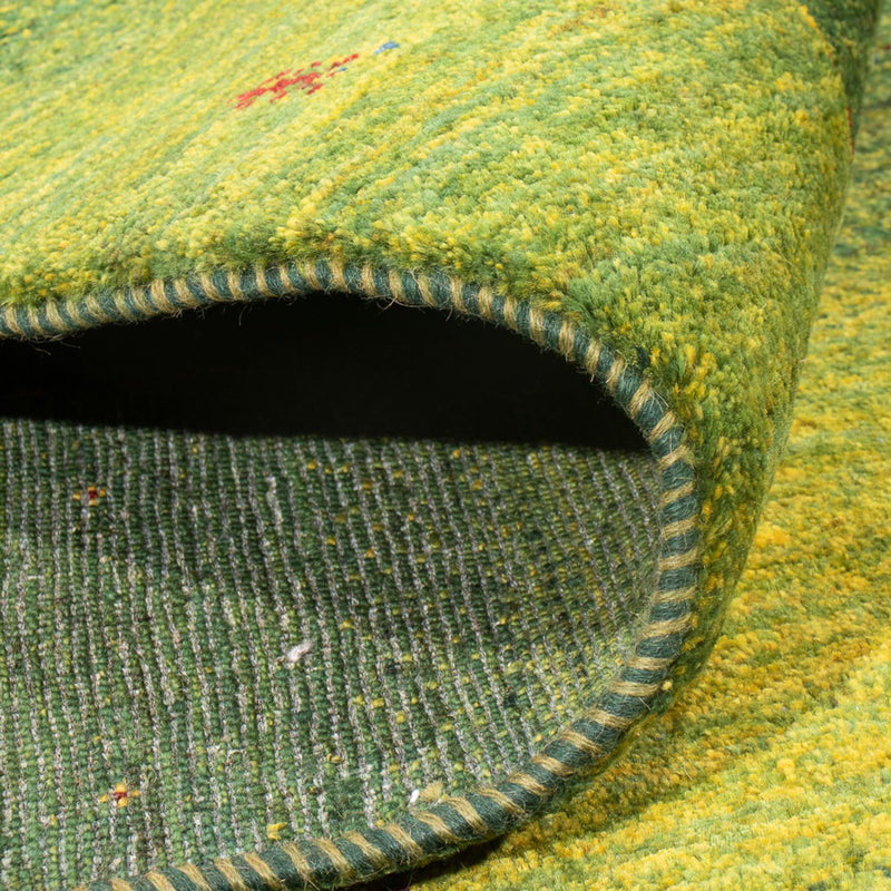 Gabbeh Teppich - Loribaft Perser - 166 x 243 cm - dunkelgrün