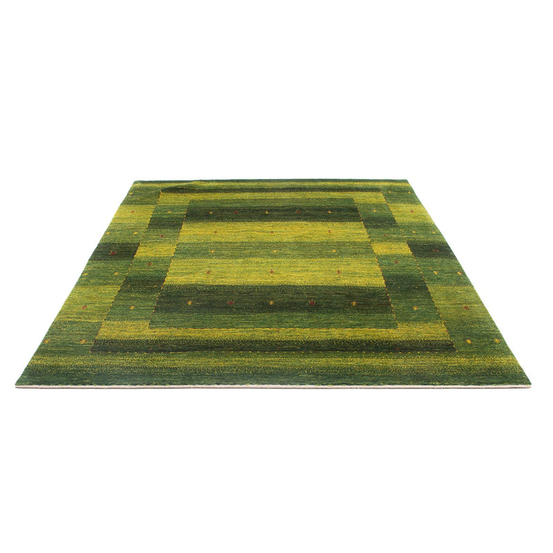 Gabbeh Teppich - Loribaft Perser - 166 x 243 cm - dunkelgrün