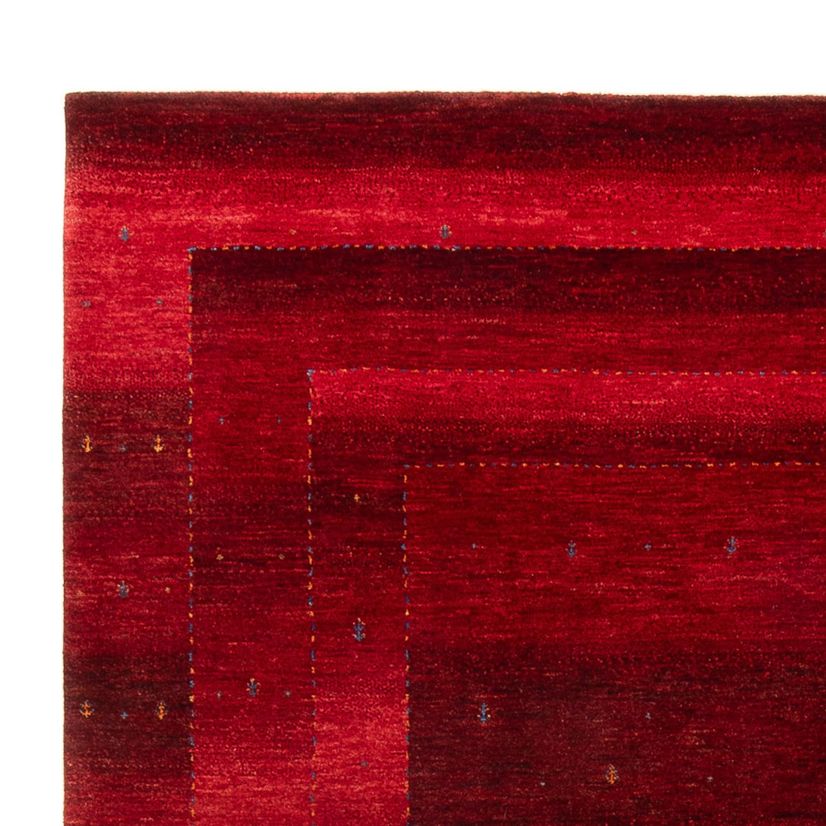 Gabbeh Teppich - Loribaft Perser - 215 x 304 cm - rot